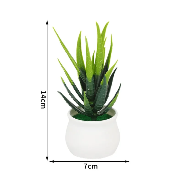 Mini Plante Artificielle en Pot