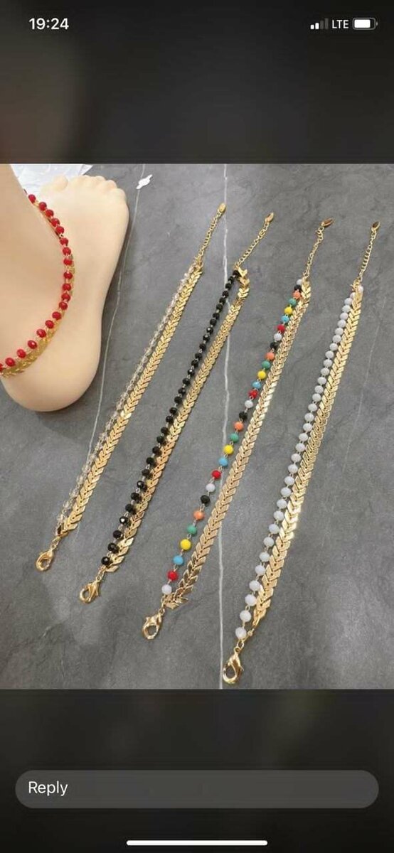 Chaine au pieds pour femmes