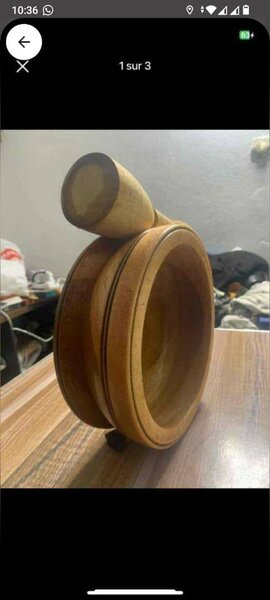 Mini mortier pour foufou