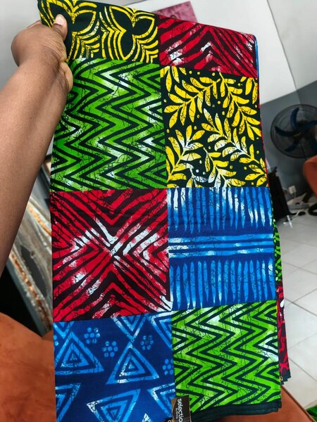 Chemin de table wax coloré