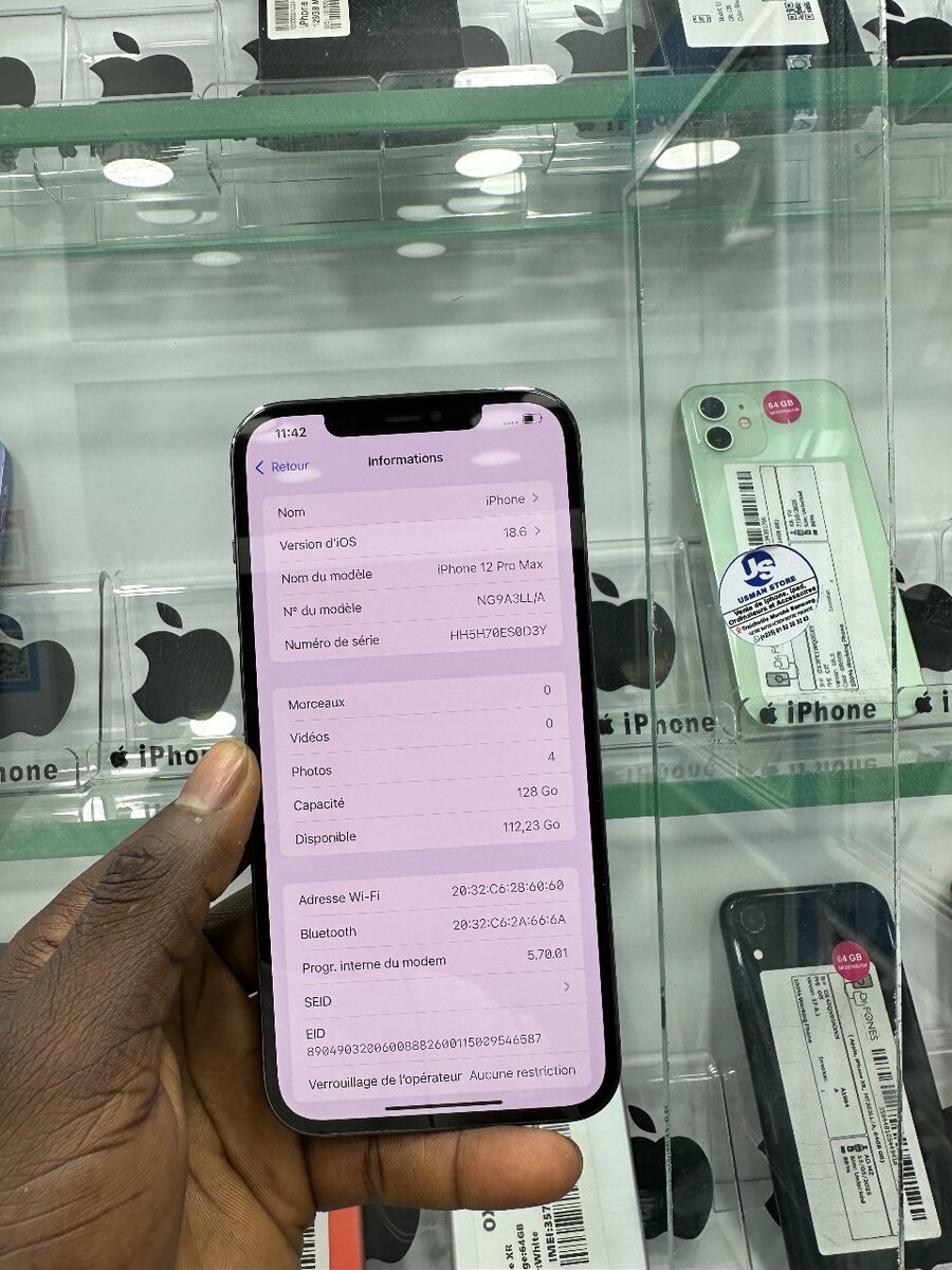 iPhone 12 Pro Max 256GB Noir