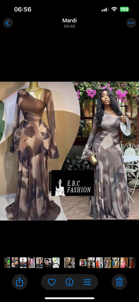 Robe Longue Élégante Femme