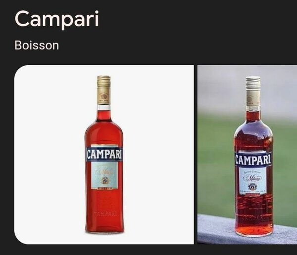 Liqueur campari bitter 100cl