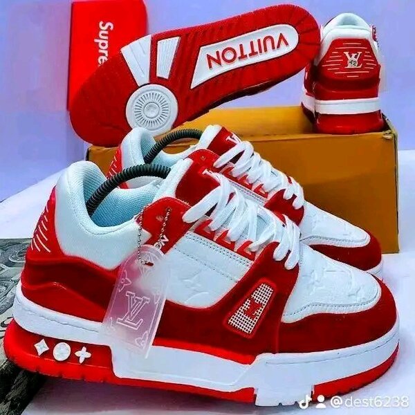 Sneakers Louis Rouge Blanc