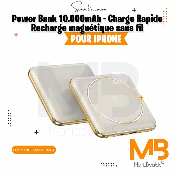 Power bank 10.000mAh BLANC