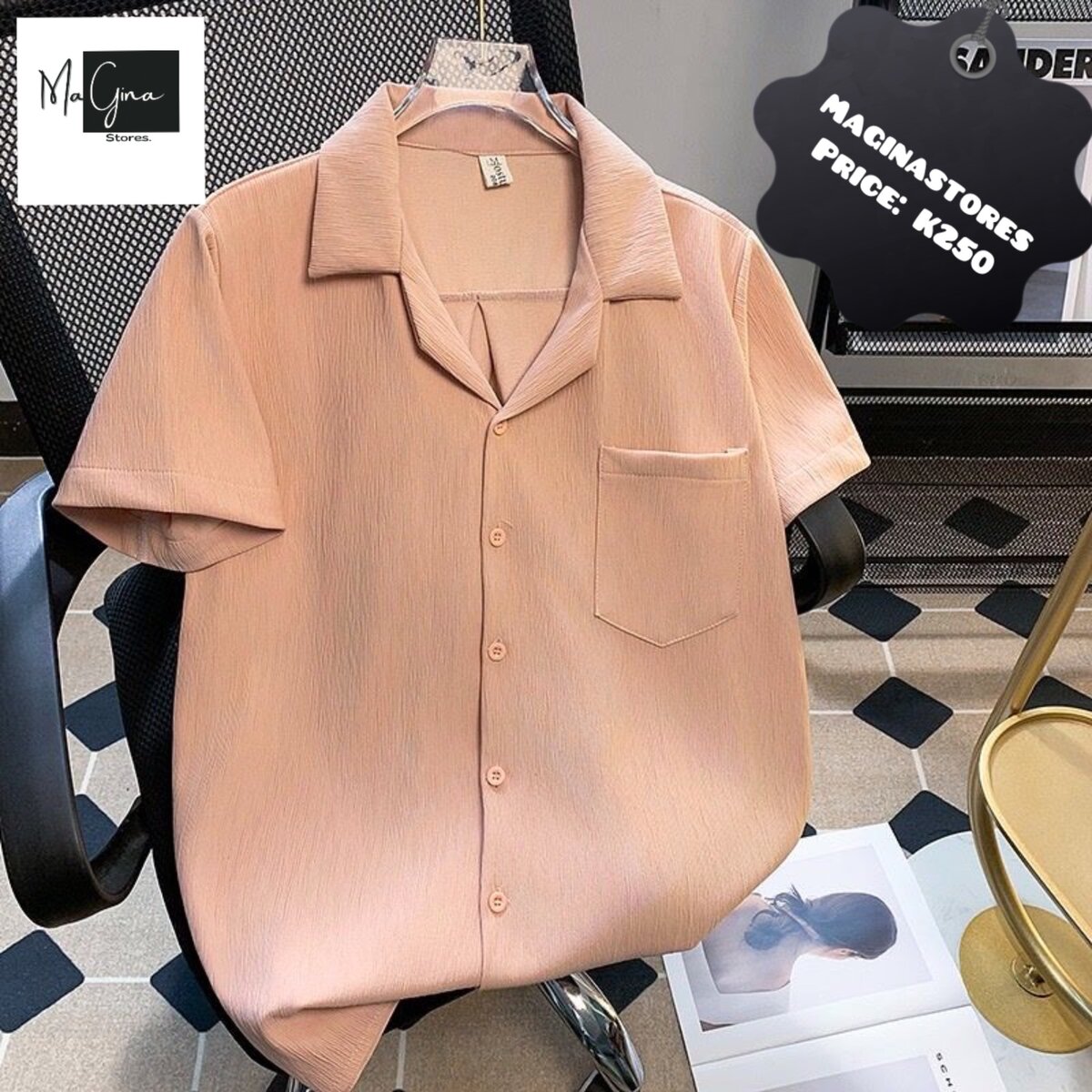 Polyester mens shirts