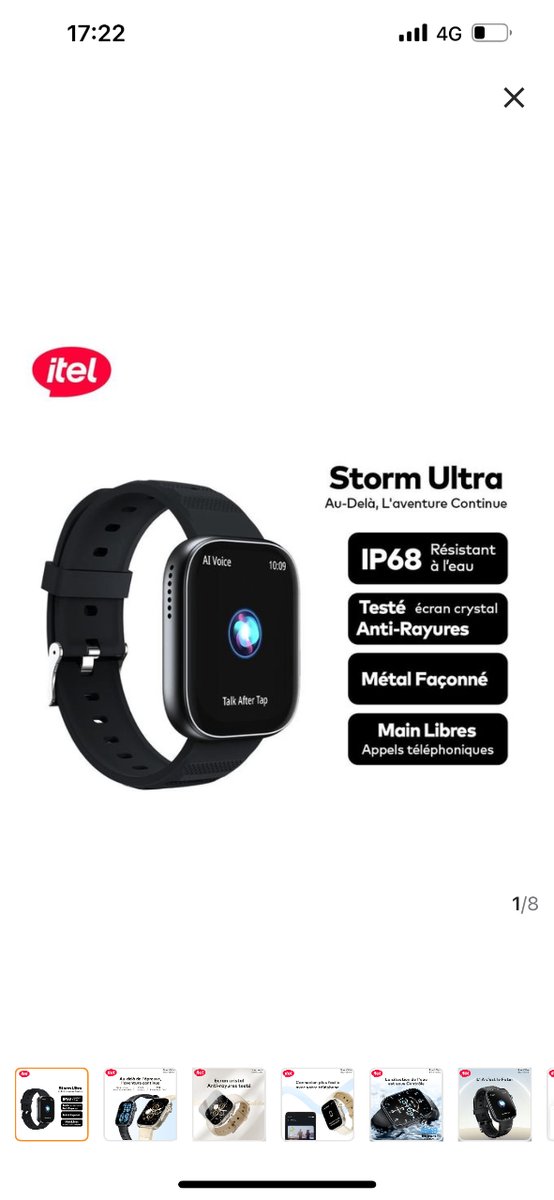 Montre connectée ITEL