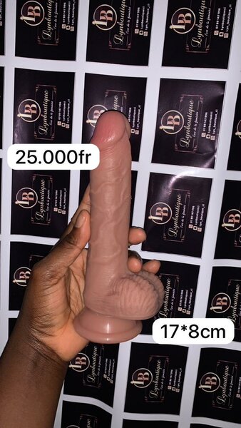 Gode réaliste 18,5 cm