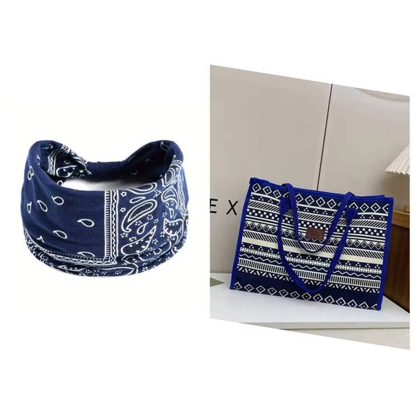 Sac et bandeau bohèmes