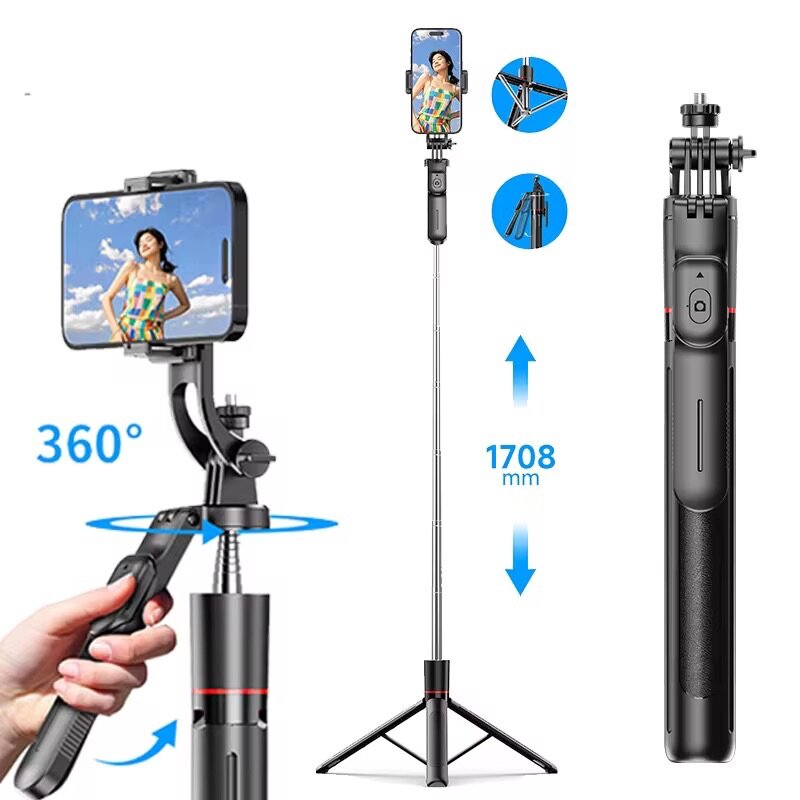 Trépied Selfie Stick 360°