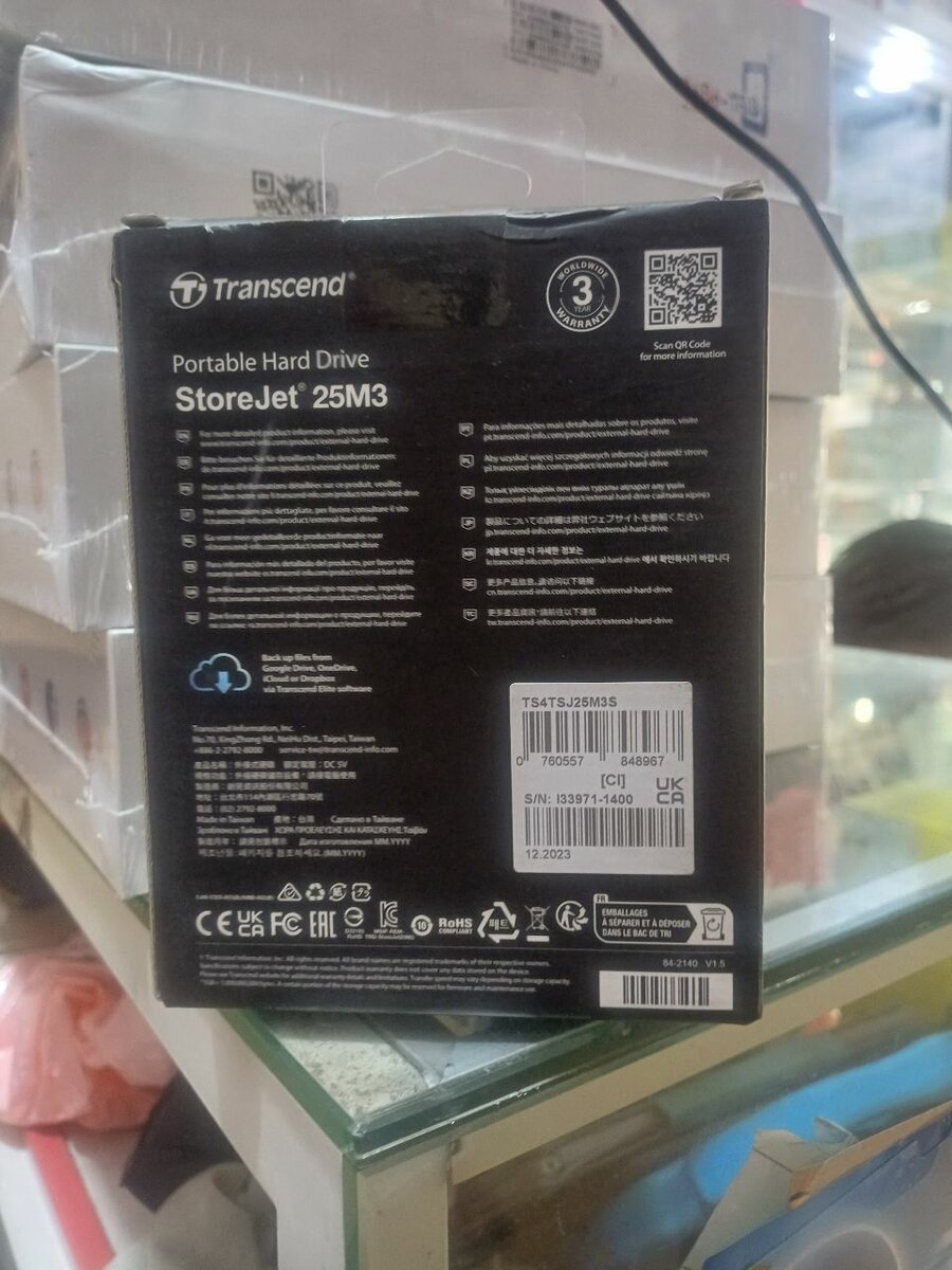 TRANSCEND 4TB EXTERNAL HARD DRIVES