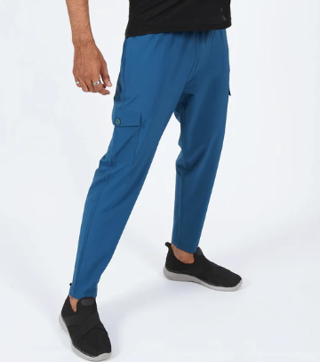 marine blue Cargo trousers