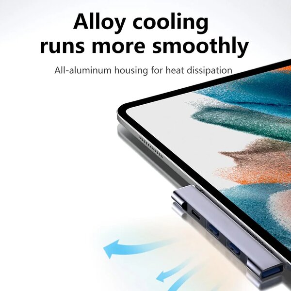 Hub USB-C 4-en-1 Type C