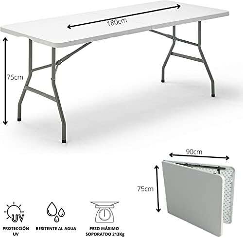 Table rectangulaire 180cm