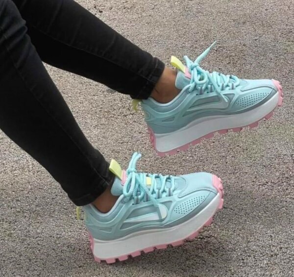Stylish Pastel Chunky Sneakers