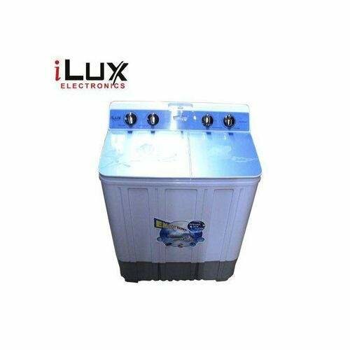 Ilux Machine à Laver Semi-Auto