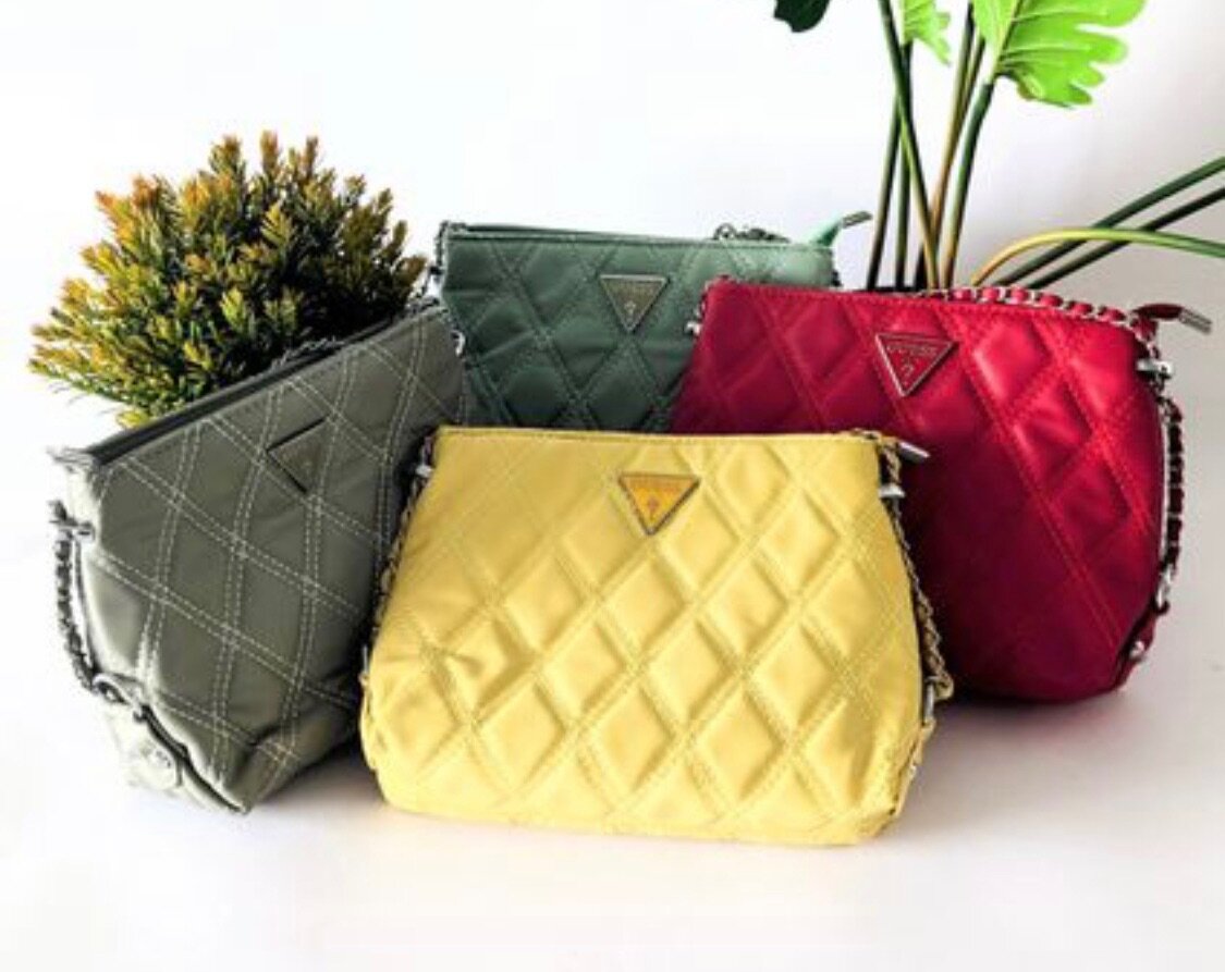 Quilted Faux  Bag