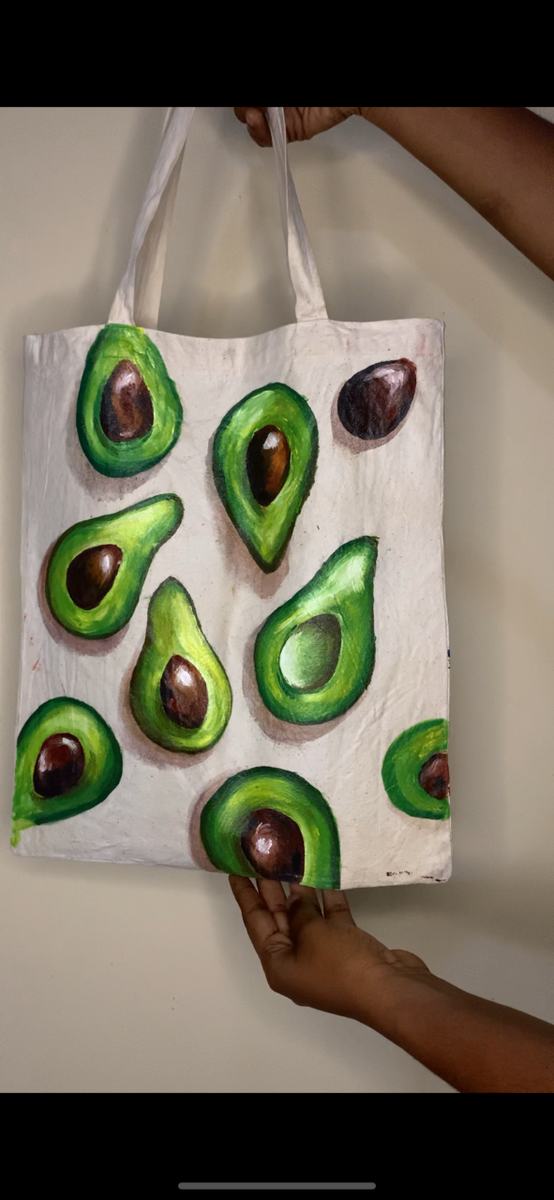 Sac en toile artistique imprimé