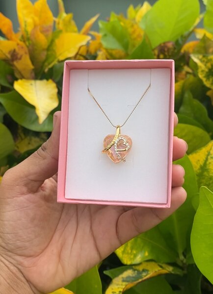 Heart shaped necklace