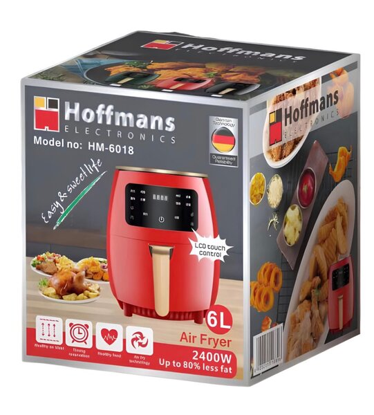 Friteuse à Air Chaud 6L Hoffmans