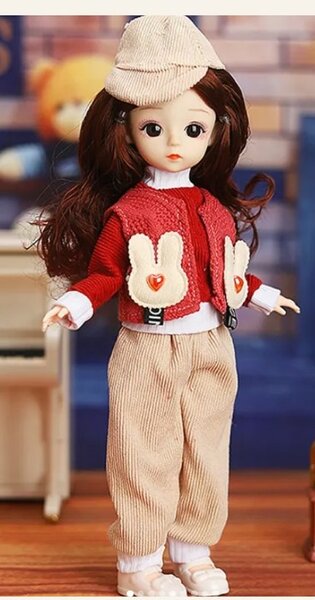 милейшая шарнирная куколка