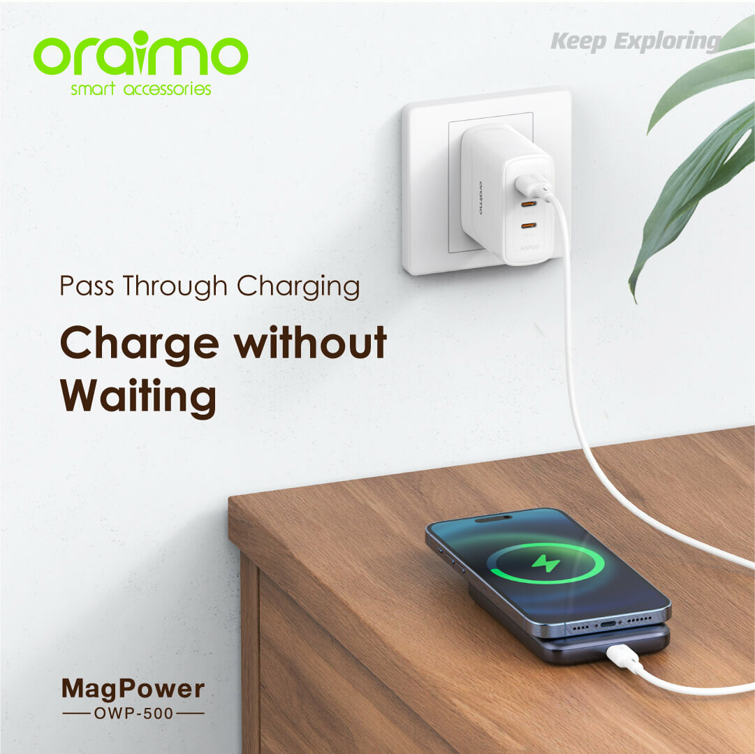 ORAIMO MAG POWER 5000 MAH Wireless Charge Power Bank