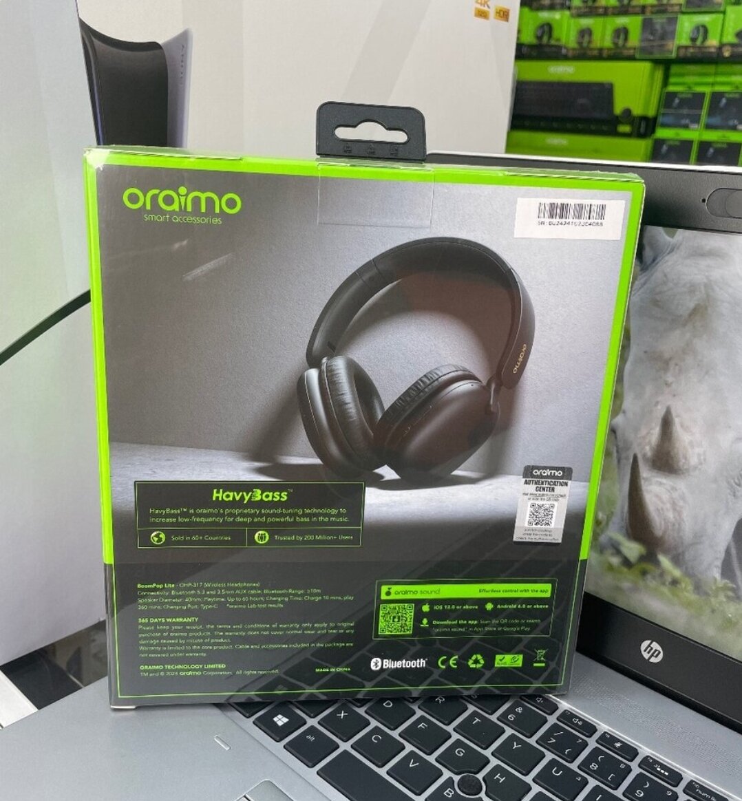 Casque Bluetooth Oraimo Sans Fil