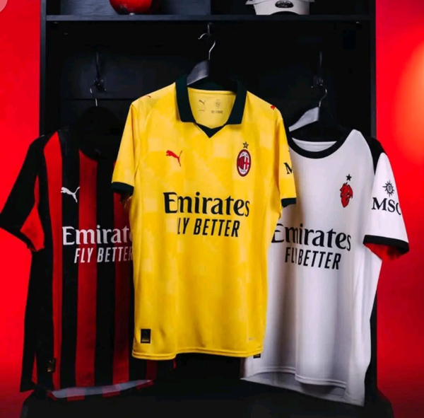 Maillots de football AC Milan