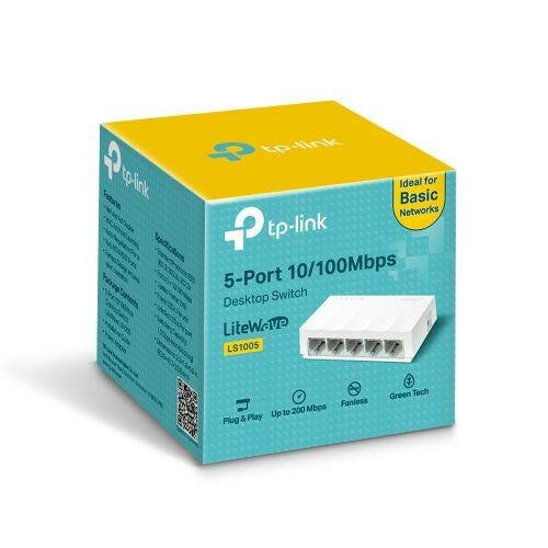 Switch 5 Ports TP-Link 10/100Mbps