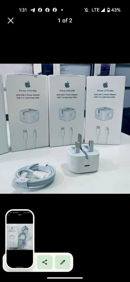 iphone original fast chargers