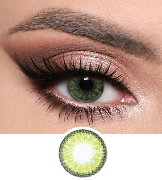 Optiano linses GLAMOROUS COLLECTION Emerald Green