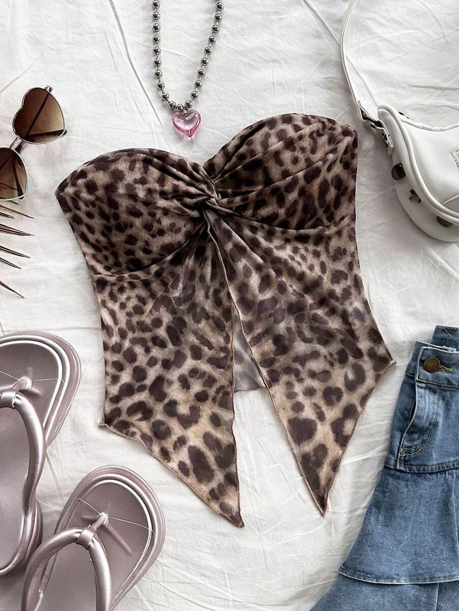 Top léopard stylé