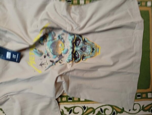 T-shirt Metallica Rock Homme