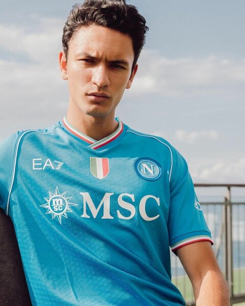Maillot domicile Napoli