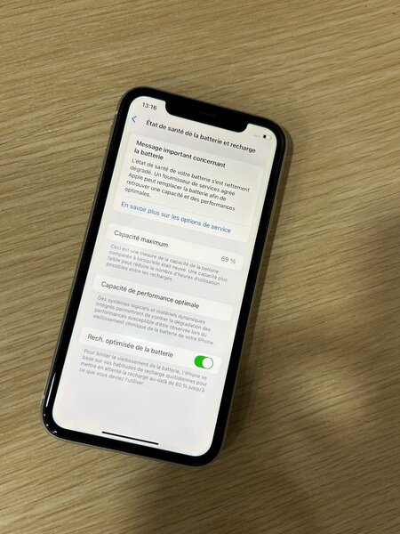 iPhone 11 Blanc 128Go