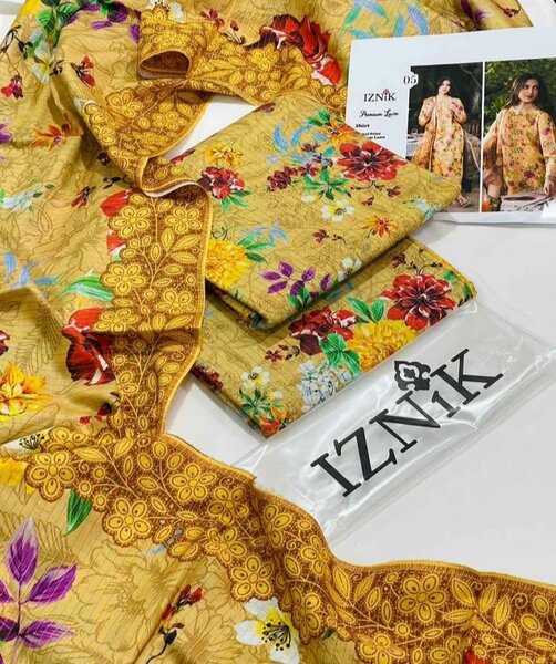Iznik suit 3ps lawn