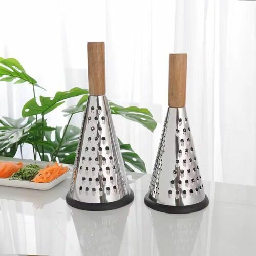 Râpes à légumes coniques en inox