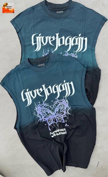 Débardeurs unisexes imprimés tendance