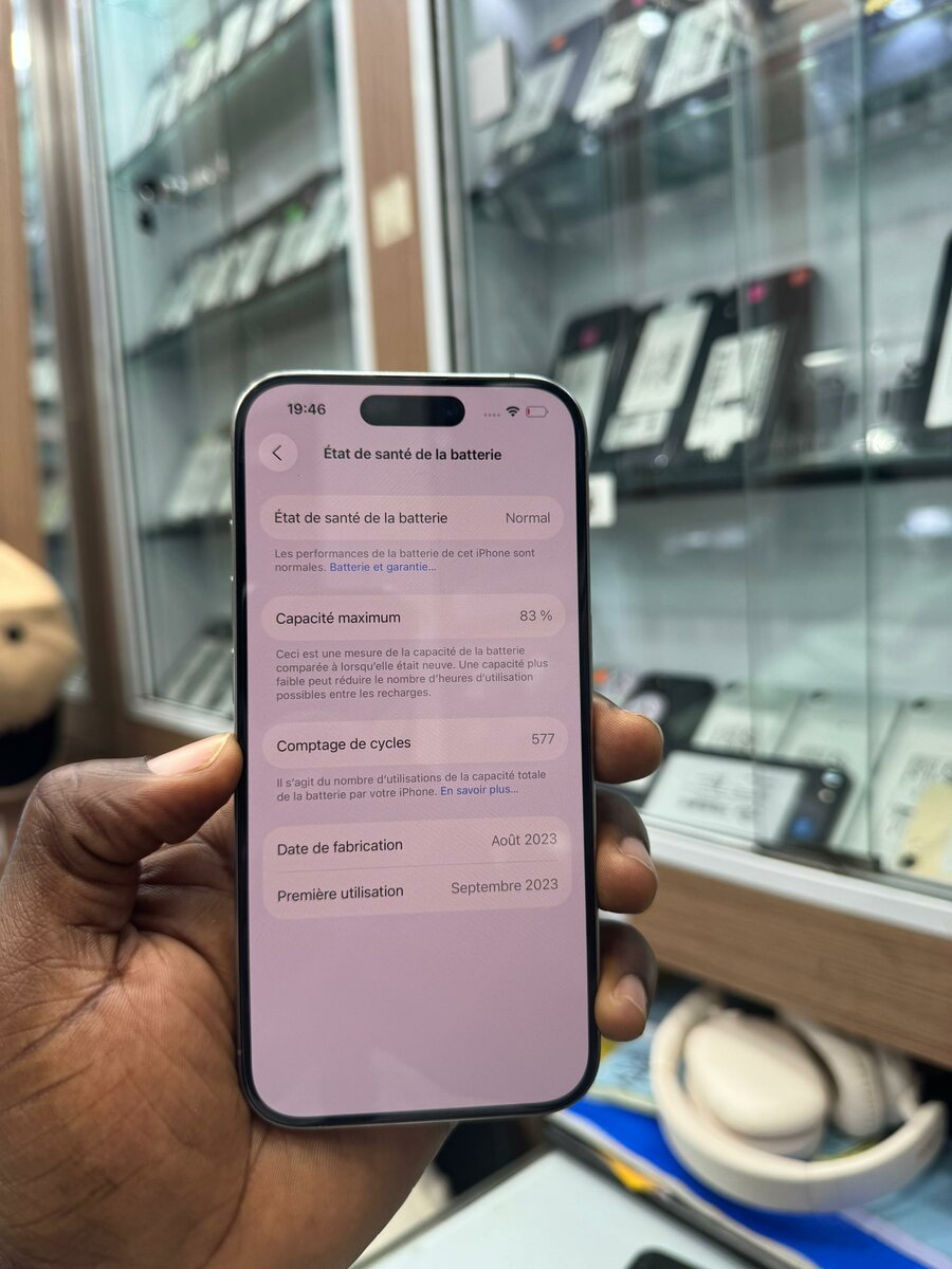 iPhone 15 Pro 256Go 2puces
