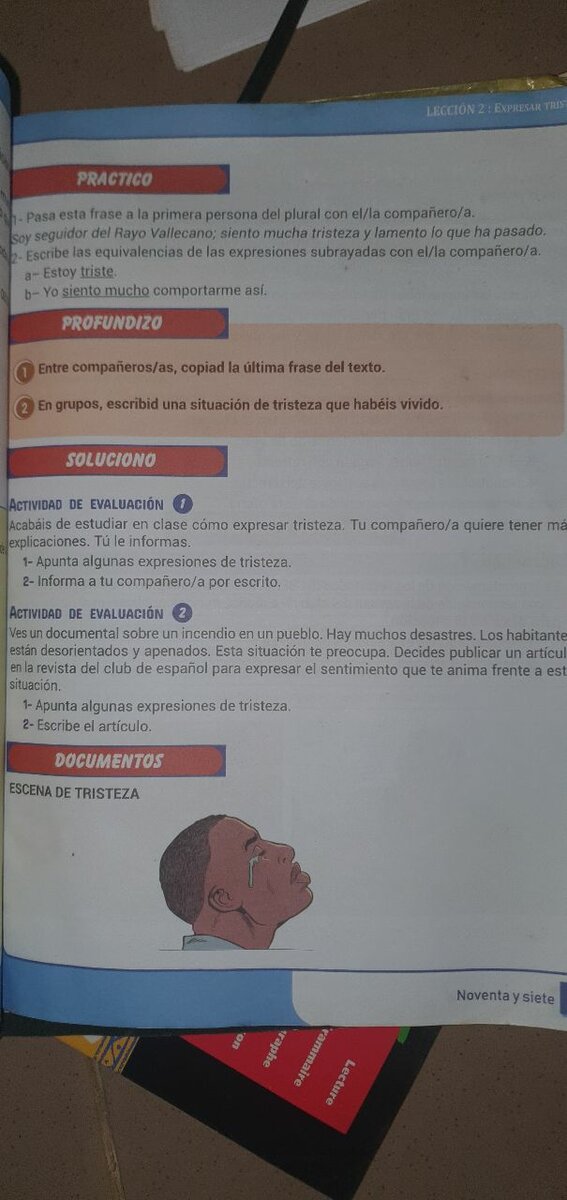 Livre d'Espagnol Hablo 4