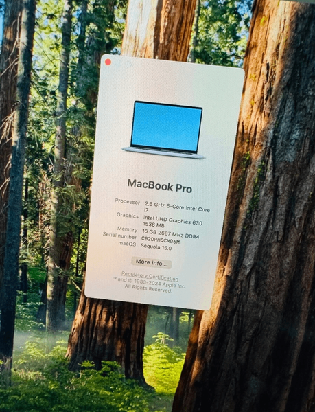 Apple MacBook Pro 2019 i7 Retina Display..