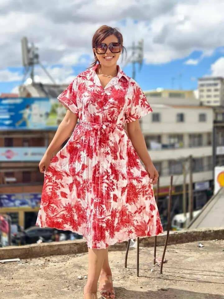 Robe d'Été Fleurie Élégante