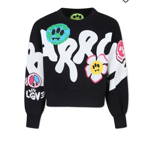 logo-print cotton sweatshirt