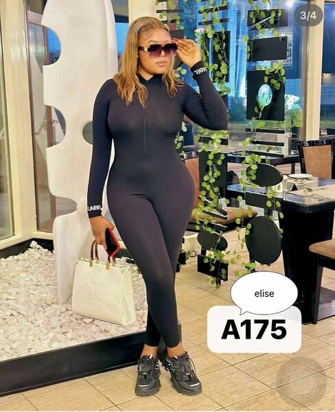 Combinaison moulante femme