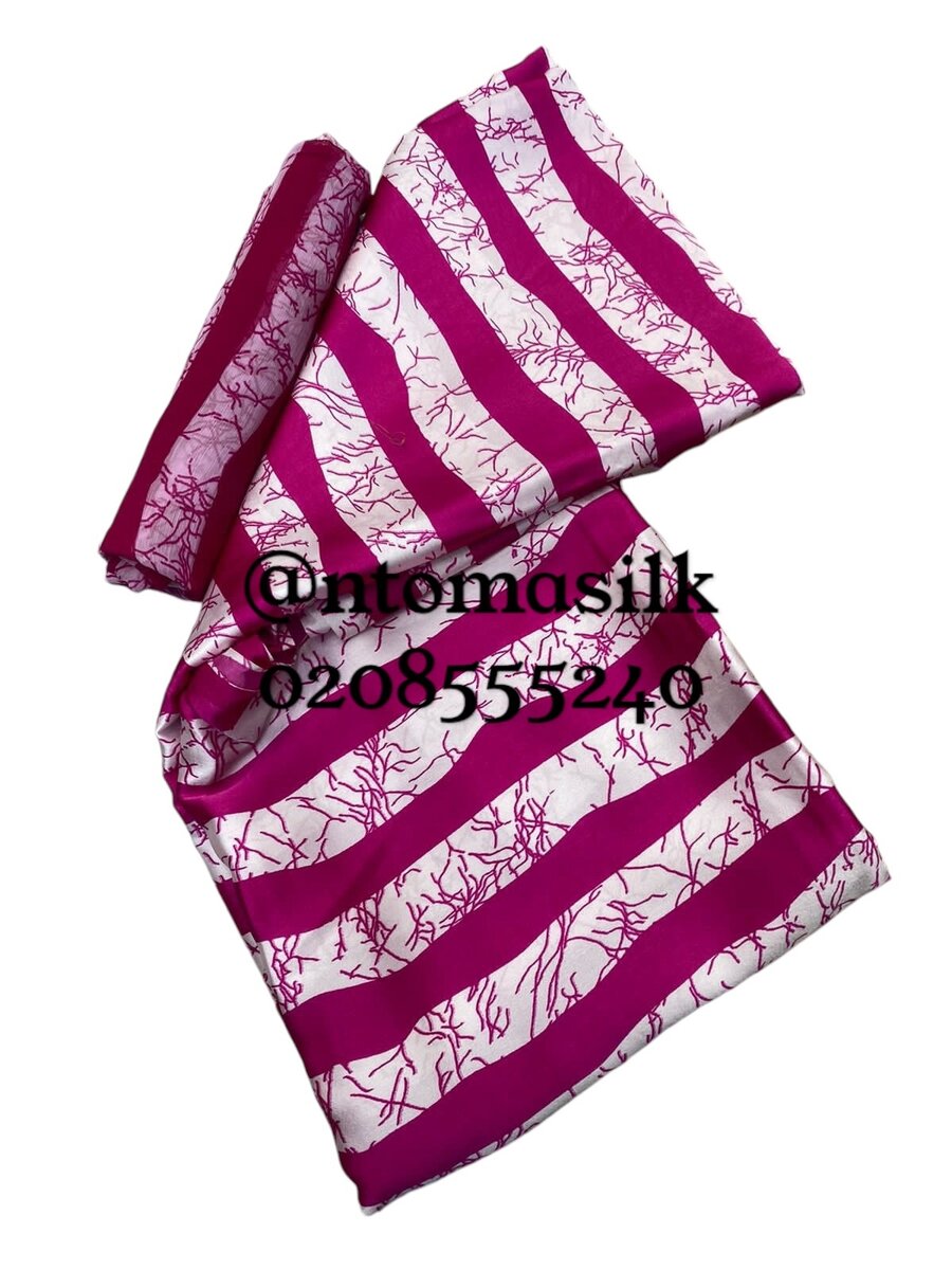 Silk and chiffon combo