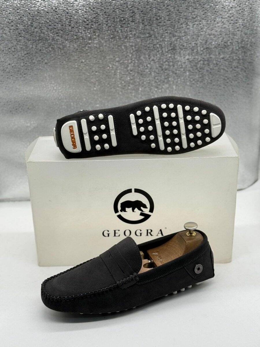 Mocassins en daim pour hommes