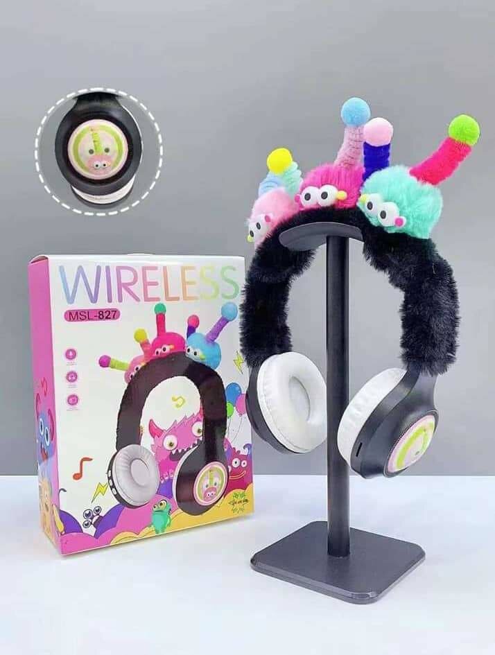 Nouveau casque Bluetooth sans fil la corne de fourrure frite