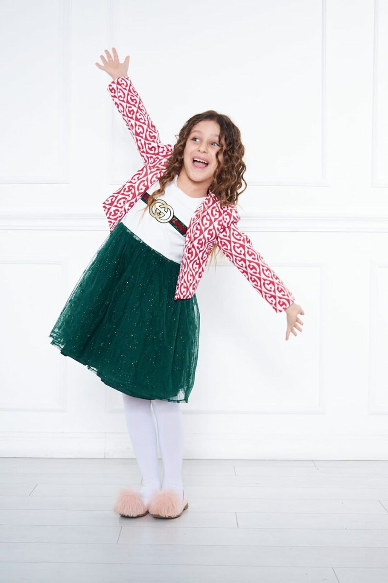 Robe Élégante Fille Festive