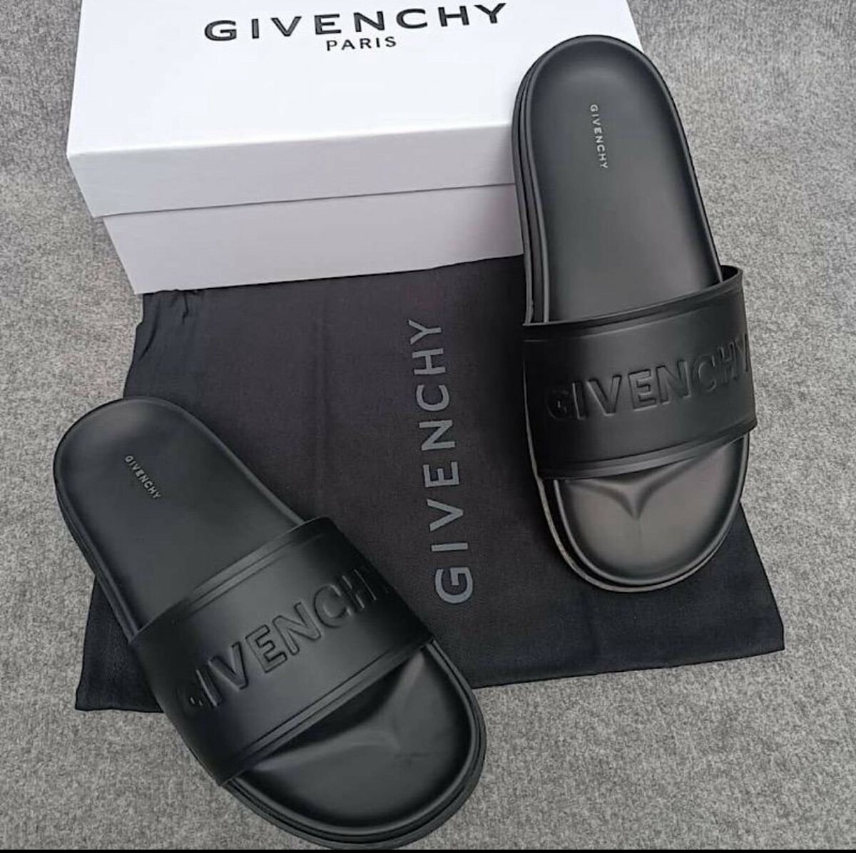 Claquettes Givenchy Noir Homme