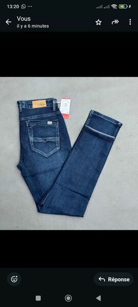 Jeans en denim homme